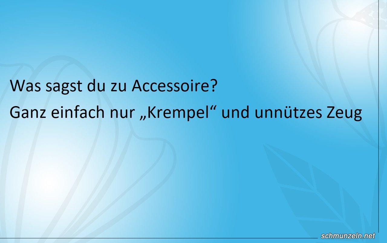 Accessoire
