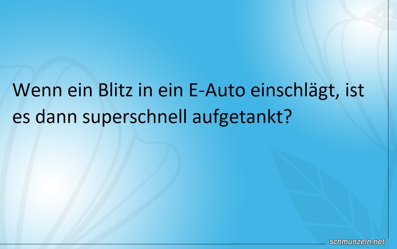 E Auto tanken