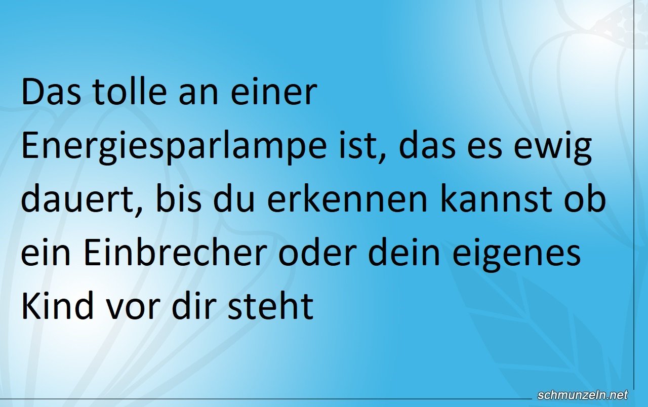 Energiesparlampe zu Hause verwenden Energiesparlampe