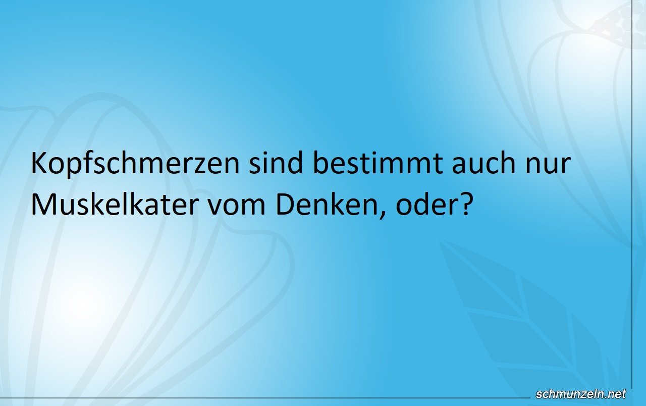 Kopfschmerzen