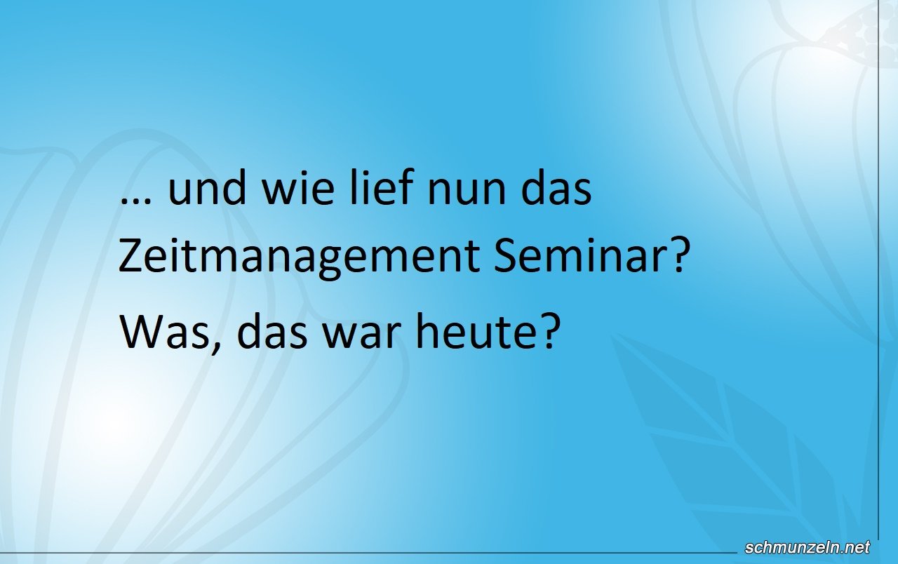 Zeitseminar