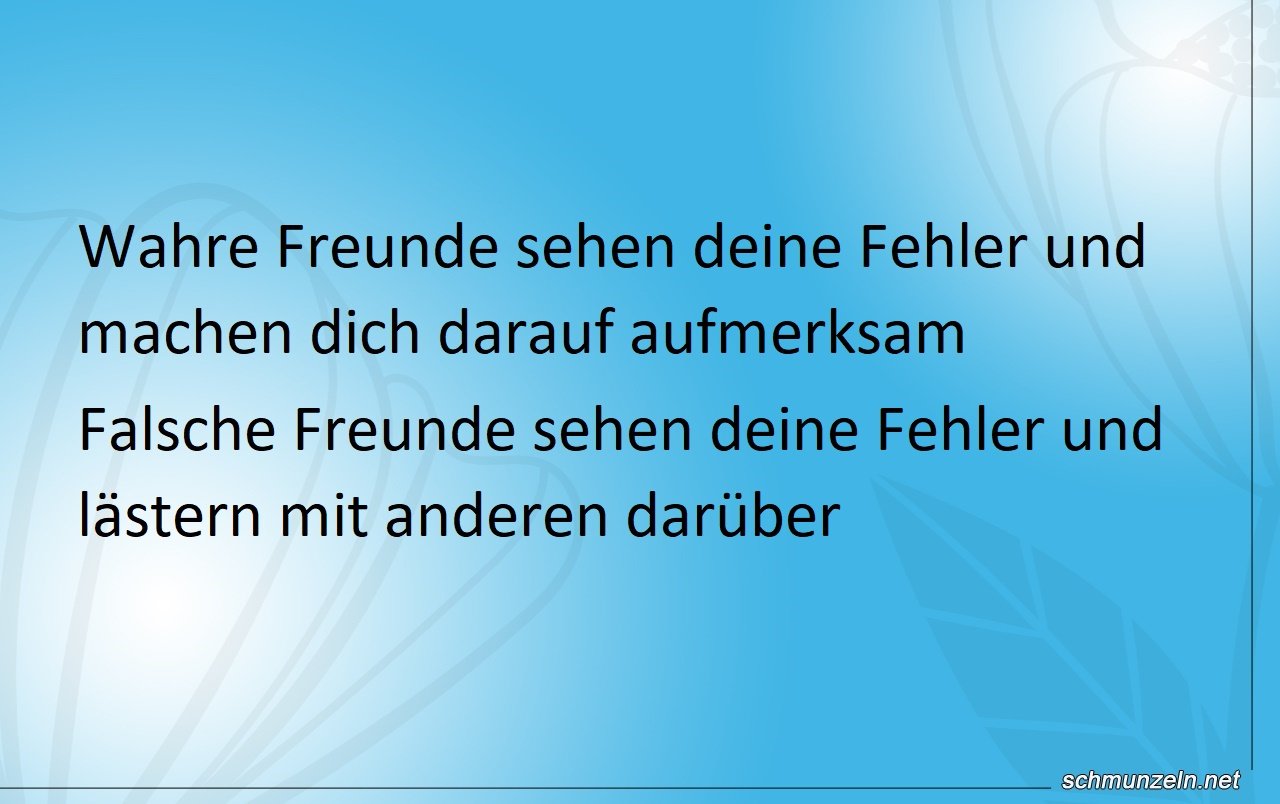 Wahre und falsche Freunde haben echtefreunde