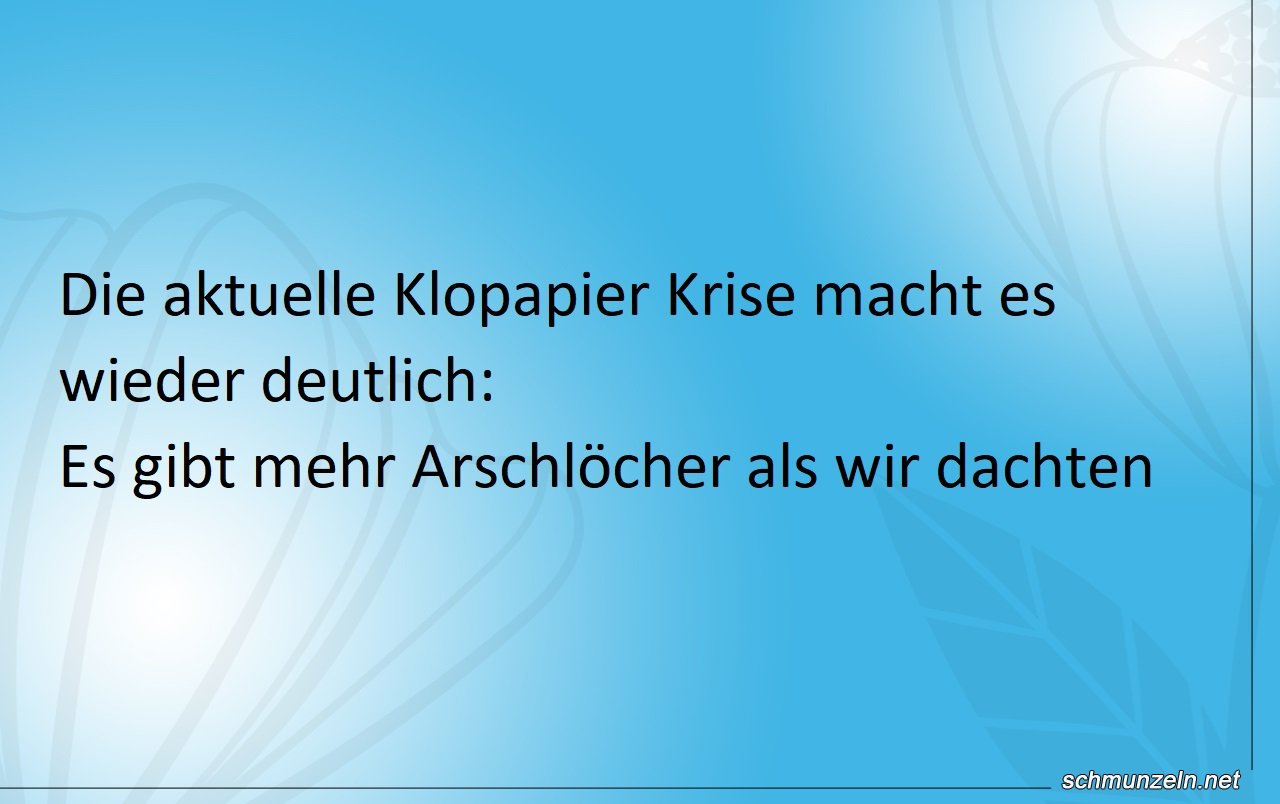 klopapier krise