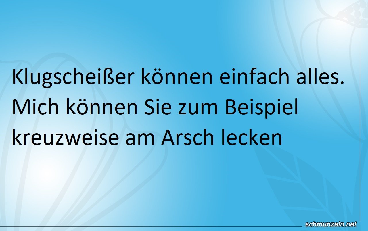 klugscheisser