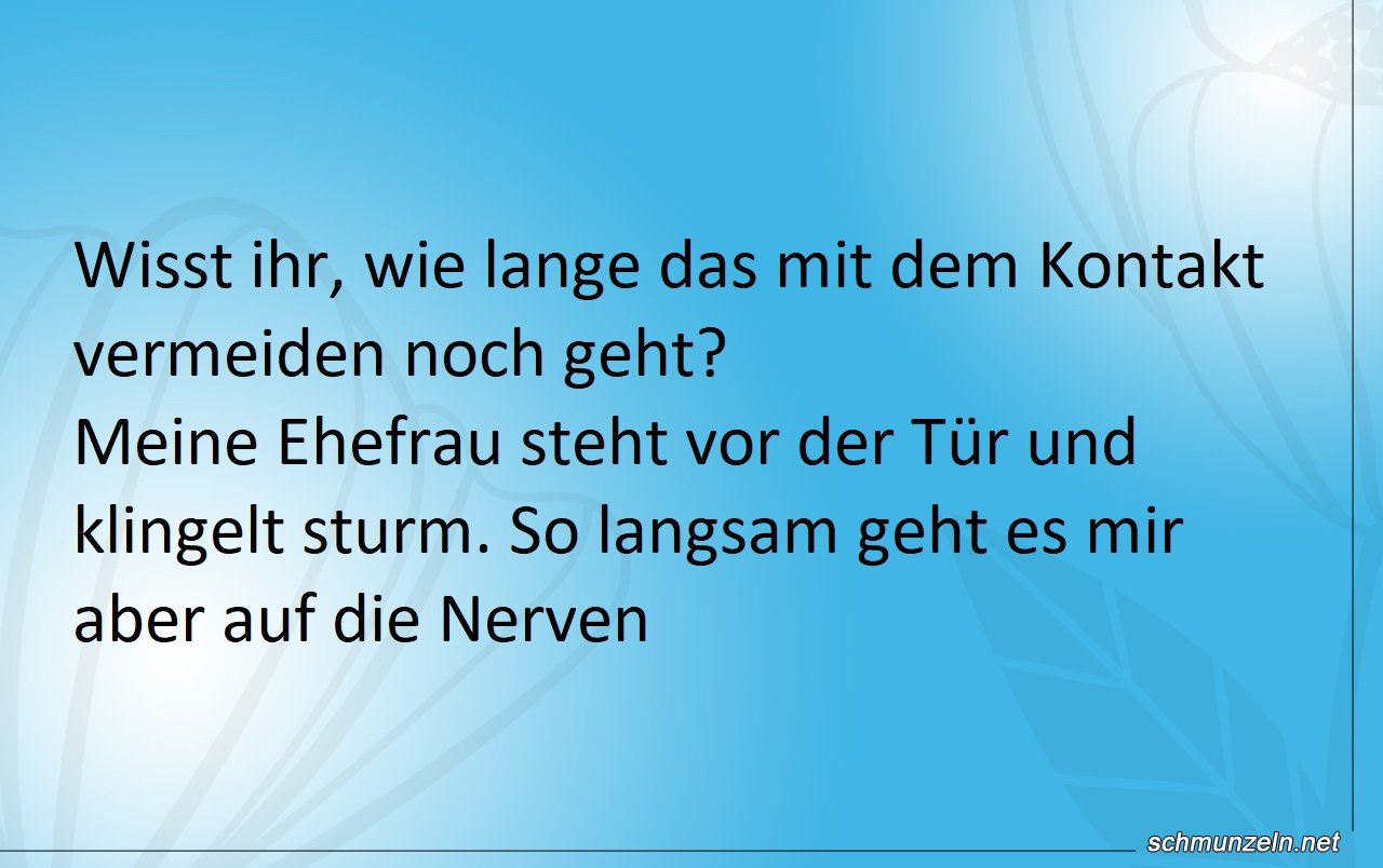 kontaktvermeidung