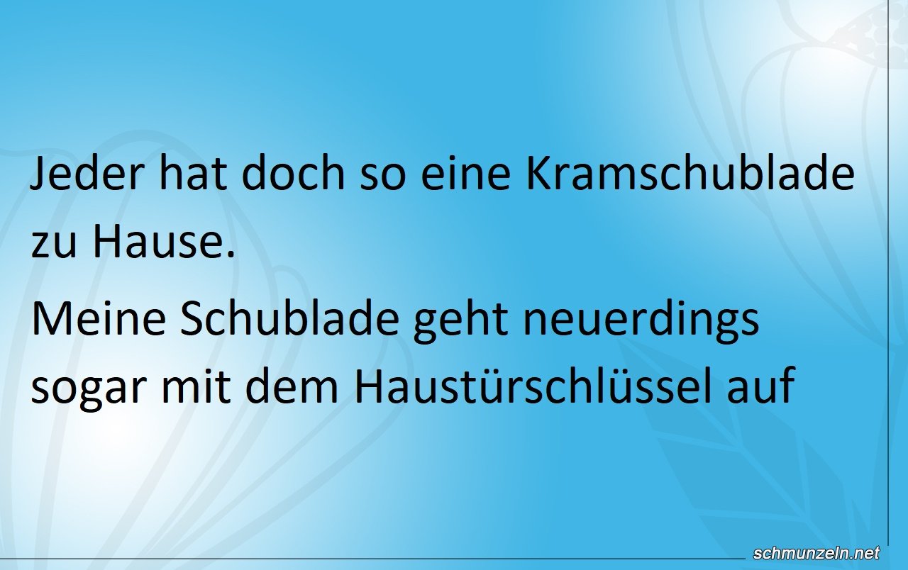 kramschublade
