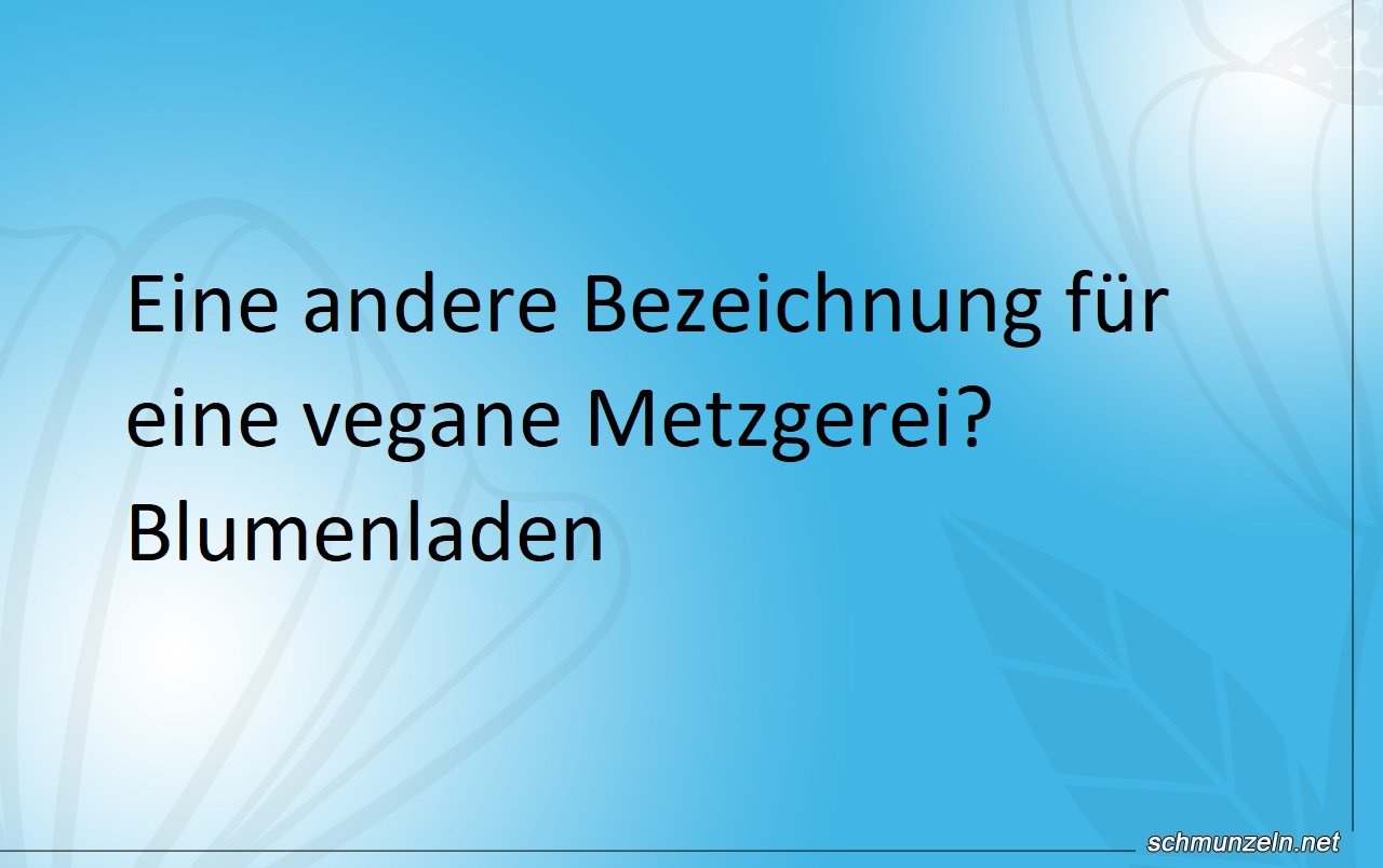metzgerei
