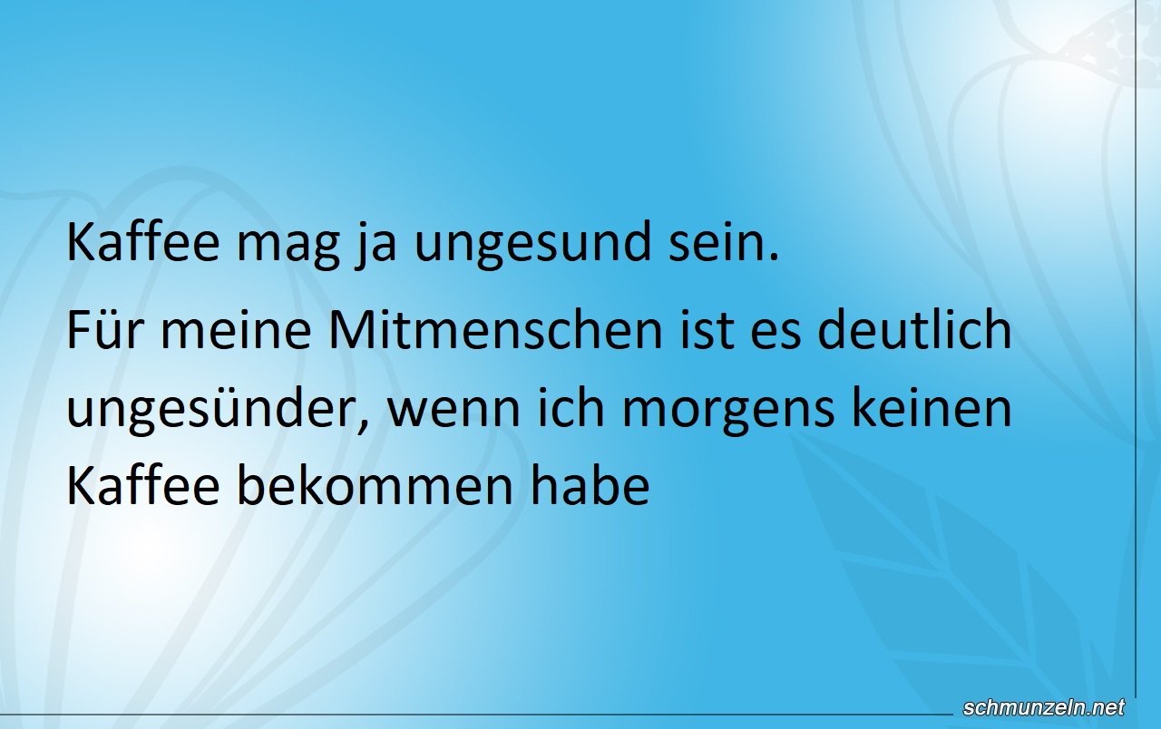 morgen kaffee