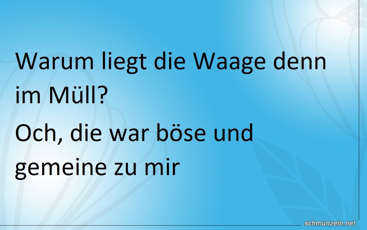 muellwaage