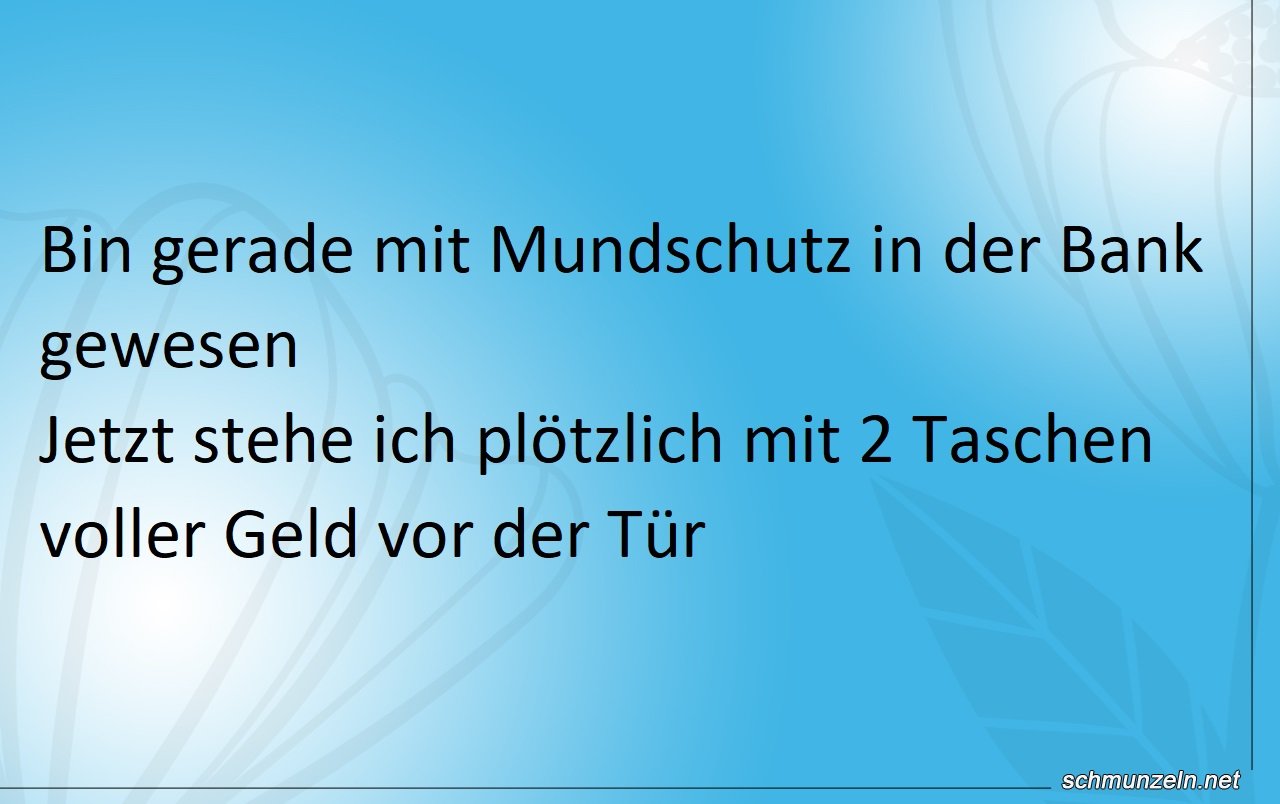 mundschutz bank