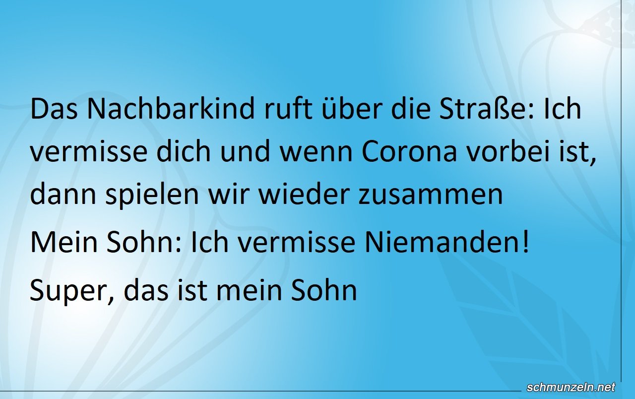 Das Nachbarkind wird (Nicht) vermisst niemanden vermissen