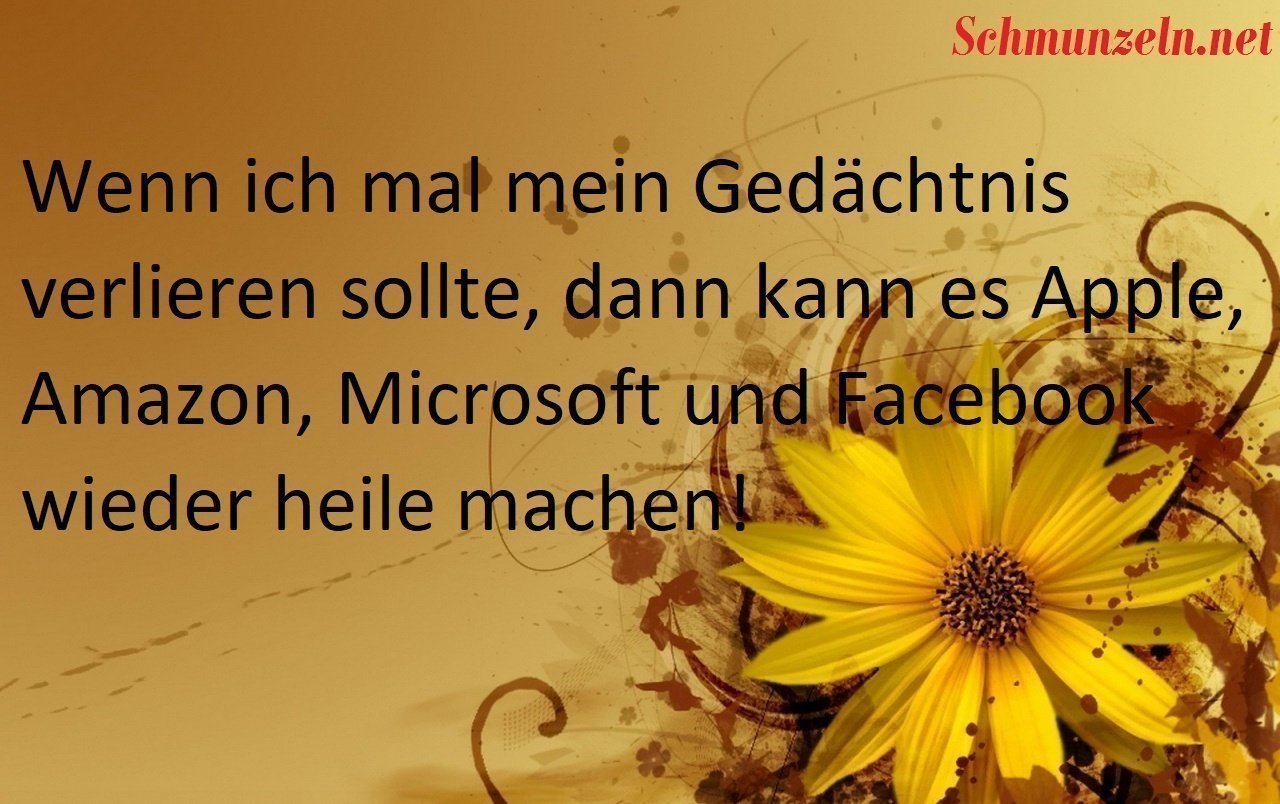 Wenn ich mal mein Gedächtnis verlieren sollte unwissenheit