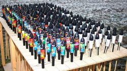 200 raketen gleichzeitig in die