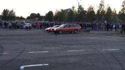 alter vw passat gegen ferrari 45