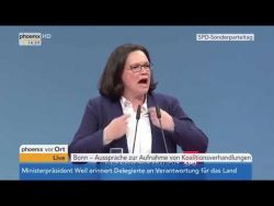 Andrea Nahles: Halt Stop, jetzt rede ich andrea nahles halt stop jetzt re