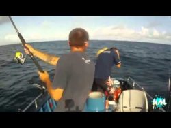 angeln mit einem menschen