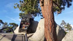 auf den felsen fahren wollen