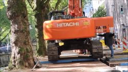 bagger erreicht sein arbeitslimi