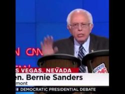 bernie sanders spielt auf der bo