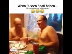 Betrunkene Russen tasern sich zum Spaß betrunkene russen tasern sich zu
