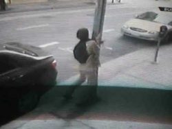 betrunkener knallt gegen eine la