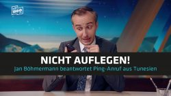 Böhmermann beantwortet Ping-Anruf aus Tunesien boehmermann beantwortet ping anr