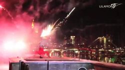 breakdance mit silvesterraketen