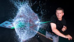 card throwing trick shots 2