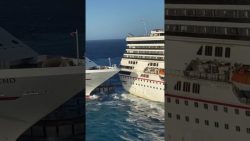 carnival glory crasht in carniva