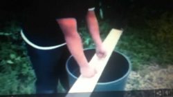 das brett wehrt sich gegen die s