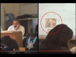 dessous show im unterricht