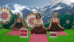 dirndl yoga yoga im dirndl mache