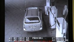 dreister benzindieb an tankstell