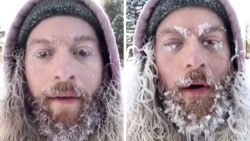 ein bart bei eiseskaelte in minn