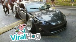 ein tiefergelegter toyota fr s b