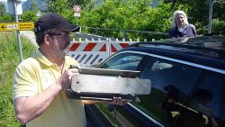 einen neuen bmw kaputt machen