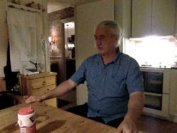 einen tequila betrunken trinken