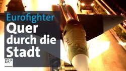 eurofighter muss durch innenstad