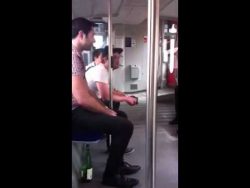 Fahrscheinkontrolleur dreht durch - Deutsche Bahn fahrscheinkontrolleur dreht durc