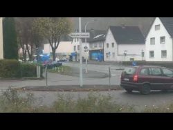 feuerwehrbus wird zum grossbrand