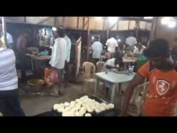 fliegende paratha in einem hotel