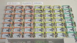 geile orgel aus alten diskettenl