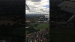 Harte Landung von Ryanair auf dem Flugplatz harte landung von ryanair auf de