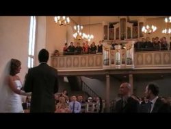 hochzeitsueberraschung mit chor