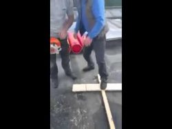 idioten auf der baustelle