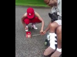 kann ich den knaller zuenden