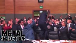 Kleine Schlägerei im türkischen Parlament kleine schlaegerei im tuerkische