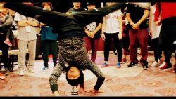 kopfstand und drehwurm zusammen