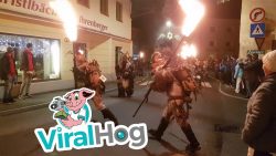 Krampus Parade in Österreich krampus parade in oesterreich
