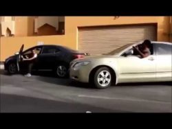 leute mit absicht einparken